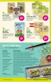 Denn's Biomarkt Flugblatt Seite 8: Hilcona Frische Bio-Pasta €2,69, Karnerta Frische Bio-Pasta €2,99