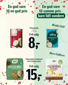 Føtex tilbudsavis uge 39 Side 22: Kokosmælk €8,00, Valsemøllen hvedemel eller fuldkornsmel €15,00