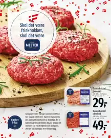 Føtex tilbudsavis uge 39 Side 27: Dansk hakket oksekød €49,00, Dansk hakket grisekød €29,00