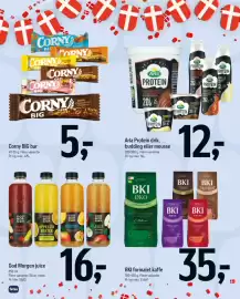 Føtex tilbudsavis uge 39 Side 4: Arla Protein drik, budding eller mousse €12,00, BKI formalet kaffe €35,00