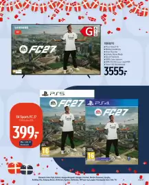 Føtex tilbudsavis uge 39 Side 69: Samsung TQ55Q7F2 €3.555,00, EA Sports FC 27 €399,00