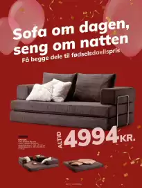 Daells Bolighus tilbudsavis Side 11: SOVESOFA €4.994,00