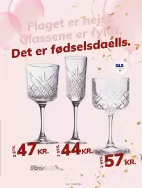 Daells Bolighus tilbudsavis Side 13: CHAMPAGNEGLAS €44,00, VINGLAS €47,00