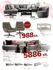 Daells Bolighus tilbudsavis Side 8: SMART LOUNGESTOL €988,00, SOFABORD €934,00