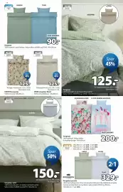 JYSK tilbudsavis Side 14: Sengetøj i satin €150,00, Sengetøj i percale €329,00