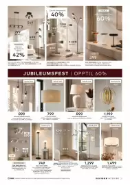 Skeidar kundeavis Side 21: Lucia taklampe €799,00, Struktur bordlampe €899,00