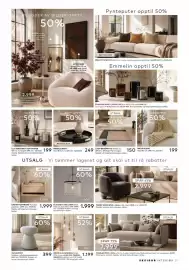 Skeidar kundeavis Side 23: Olivia puff €399,00, Crosby nattbord hvitoljet eikefiner €1.999,00