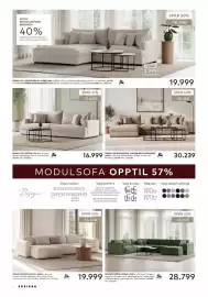 Skeidar kundeavis Side 4: Rossi Lux 3-seter €16.999,00, Rossi Lux Modulsofa 3-seter med sjeselong €30.239,00