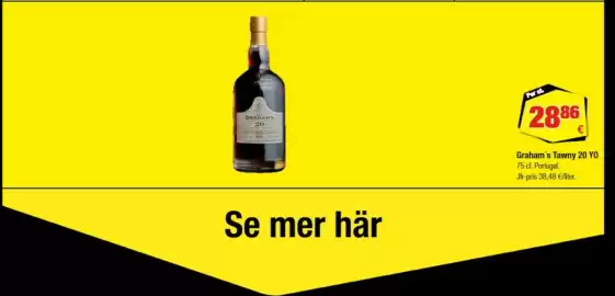 Calle reklamblad Sida 26: Graham's Tawny 20 YO €28,86