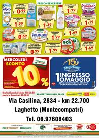Volantino Ipercarni Pagina 16: Sfogliata fresca bio integrale Orva €1,39, Yogurt alla greca Parmalat Zymil €0,69