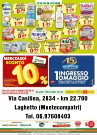 Volantino Ipercarni Pagina 16: Sfogliata fresca bio integrale Orva €1,39, Yogurt alla greca Parmalat Zymil €0,69
