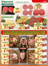Volantino Ipercarni Pagina 3: Ipercarni HAMBURGER La spesa fresca ogni giorno LTA QUALIT SCOTTONA PRESTO PRONTO Hamburger di