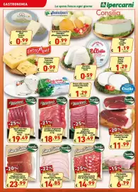 Volantino Ipercarni Pagina 6: Prosciutto dolce Fior di Fetta Nursia €23,99, Lonzino stagionato Gli Affettosi Nursia €18,95