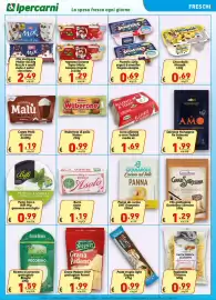 Volantino Ipercarni Pagina 9: Grana Padano DOP grattugiato Ferrari €1,99, Re Salmone Salmone Norvegese €1,99