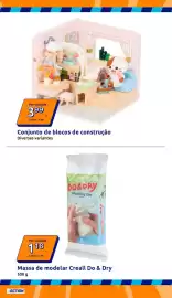 Folheto Action semana 39 Página 10: Conjunto de blocos de construção €3,99, Massa de modelar Creall Do & Dry €1,18