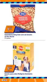 Folheto Action semana 39 Página 18: Amendoin King Size com sal Snacks of the World €1,79