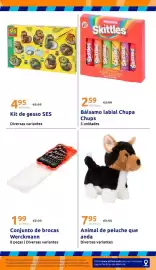 Folheto Action semana 39 Página 23: Conjunto de brocas werckmann €1,99, Animal de peluche que anda €7,95
