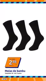 Folheto Action semana 39 Página 3: Meias de bambu €2,48