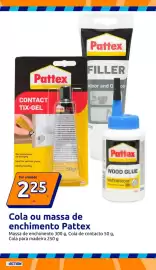 Folheto Action semana 39 Página 5: Cola ou massa de enchimento Pattex €2,25