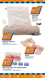Folheto Action semana 39 Página 9: SSS Por unidade 130X180 CM 2695 11,52/42 Cobertor elétrico Várias cores Com níveis de