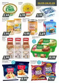 Słoneczko gazetka Strona 4: Kajmak Masa Krówkowa Gostyńska €9,99, Lody Zielona Budka Wybrane Rodzaje €19,99