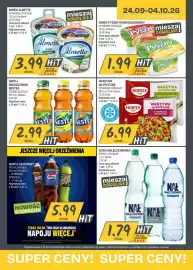 Słoneczko gazetka Strona 6: Woda Nałęczowianka €1,79, Serek Almette €3,99