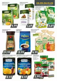 Słoneczko gazetka Strona 8: Kawa Mielona Prima Finezja €13,99, Herbata Zioła Mnicha €5,69