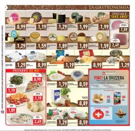 Volantino Supermercati Agorà Pagina 7: Caseificio Santa Maria Caciotta Delizia Mista €1,29