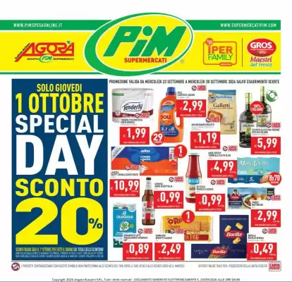 Agorà (valido fino al 1-10)
