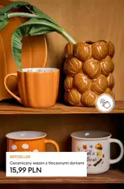 Sinsay gazetka tydzień 39 Strona 2: Ceramiczny wazon z tłoczonymi dyniami €15,99