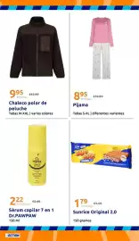 Catálogo Action semana 39 Página 26: Chaleco polar de peluche €9,95, Pijama €8,95