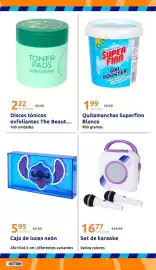 Catálogo Action semana 39 Página 29: The Beauty Dept toner pads exfoliating €2,49, Quitamanchas Superfinn Blanco €1,99