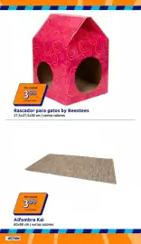 Catálogo Action semana 39 Página 32: Rascador para gatos by Beeztees €3,99, Alfombra Kai €3,99
