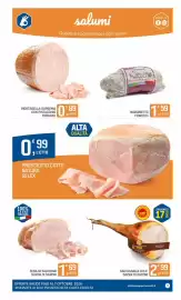 Volantino Ottimo Market Pagina 3: Mortadella Suprema con Pistacchio Fiorucci €0,89, Fesa di tacchino Saper di sapori €1,69