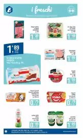 Volantino Ottimo Market Pagina 6: Kinder fetta al latte €1,89, Activia Vari Gusti €1,89