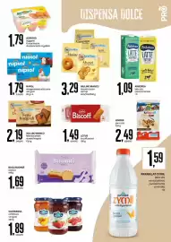 Volantino PRO7 Supermercati Pagina 19: Mulino Bianco fette biscottate dorate/integrali €2,19, Kinder pan e cioc €2,49