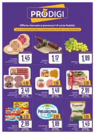 Volantino PRO7 Supermercati Pagina 2: AIA salsicce di pollo, tacchino e suino/ hamburger di pollo €3,49