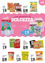 Volantino PRO7 Supermercati Pagina 22: Caramelle Giulia €0,99, Skittles vari tipi €1,19