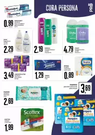 Volantino PRO7 Supermercati Pagina 25: Tempo fazzoletti €1,29, Dove bagnodoccia €2,29