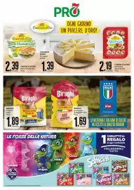 Volantino PRO7 Supermercati Pagina 30: Biraghi biraghini snack €1,89, Camoscio d'Oro formaggio €1,39