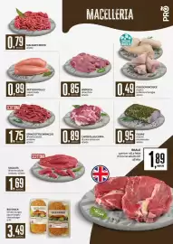 Volantino PRO7 Supermercati Pagina 6: Capocollo/Coppa di suino senza osso €0,89, Petto di pollo €0,89