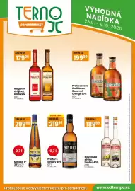 TEMPO leták | Supermarket Strana 12: Printer's whisky €219,99, Slovenská slivka, hruška 40% €189,99