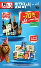 Catalog Mega Image săptămâna 39 Pagină 1: MEGA IMAGE 3 VIN ROSU, VIN SPUMANT, SAMPANIE 25.09-28.09 PTURA PURCARI ANI ZAREA P