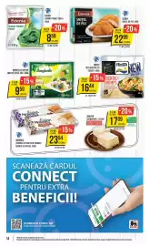 Catalog Mega Image săptămâna 39 Pagină 14: Edenia spanac frunze porții €8,59, Edenia șnițel de pui €22,99