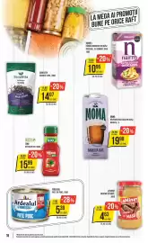 Catalog Mega Image săptămâna 39 Pagină 18: LaMinut muștar de masă €4,63, Moma băutură vegetală din ovăz €19,99