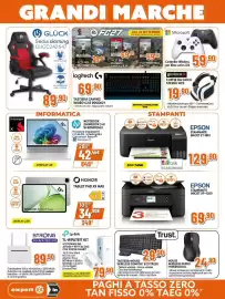 Volantino Ipercoop | Expert Pagina 6: Cuffie da gioco stereo hc9 €19,90, Epson stampante inkjet xp-4200 €69,90