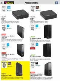 Volantino Wellcome Pagina 6: 6 Wellcome LA TECNOLOGIA VICINO A TE DAL 1996 PERSONAL COMPUTER INTEL N150 QUAD CORE intel