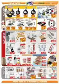 Volantino Vapashop Pagina 6: MM Coperchio Acciaio Multimisura €2,69, Bicchieri liquore irlandese €0,99
