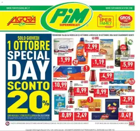 Volantino Iperfamily settimana 39 Pagina 1: Colavita olio extra vergine di oliva italiano €5,99