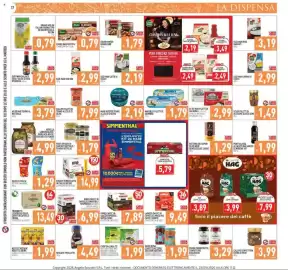 Volantino Iperfamily settimana 39 Pagina 17: Novella carciofoloso €4,99, Callipo filetti di tonno all'olio di oliva €7,99